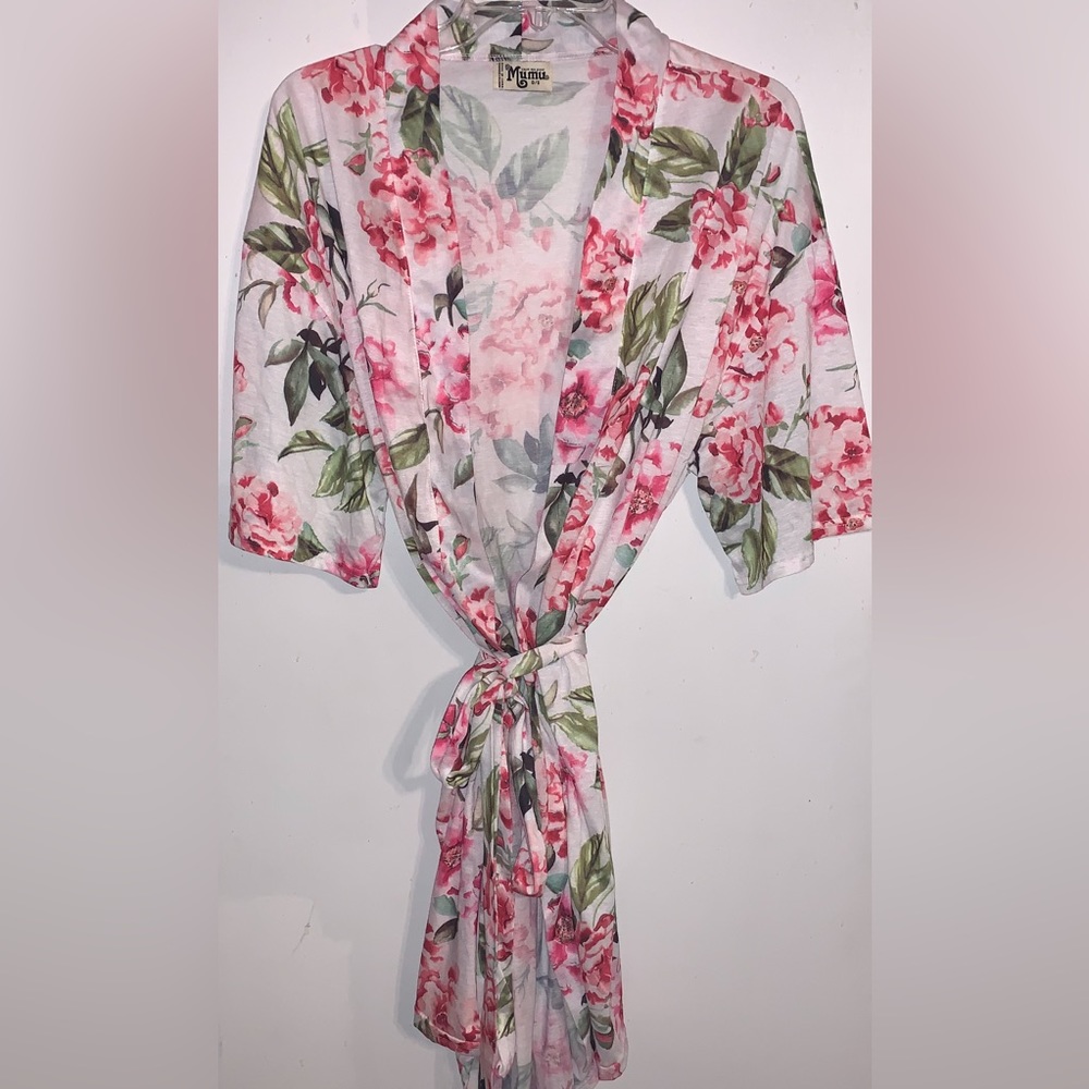 Show Me Your Mumu Robe Floral One Size